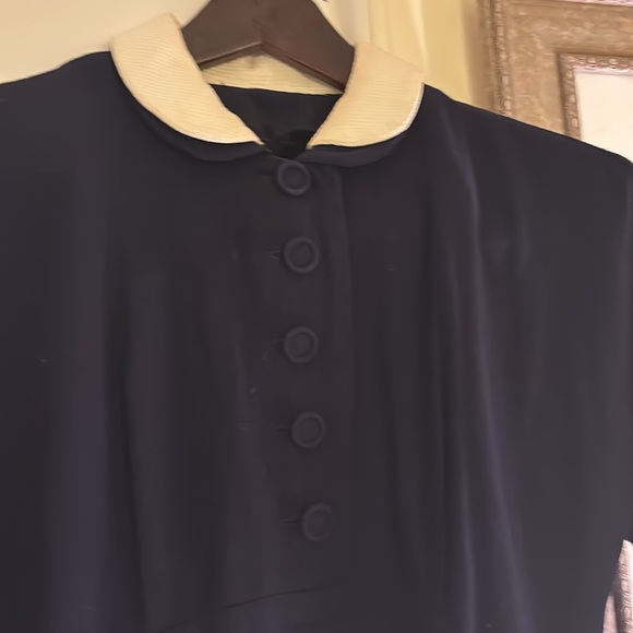 Vintage, classic swing wide skirt dress - Picture 2 of 8